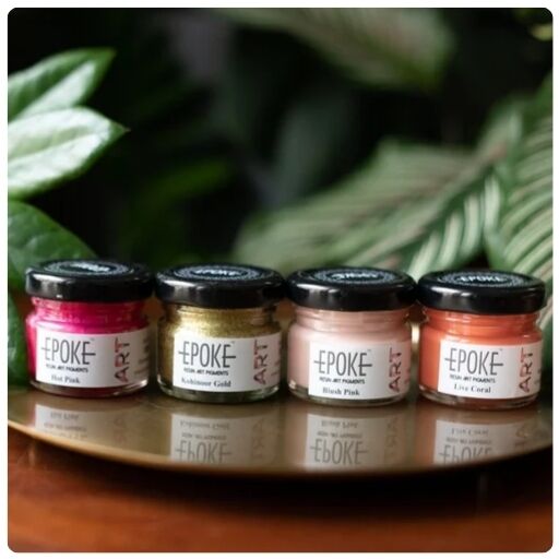 Absolute Delight Mini Pigment Kit with vibrant resin pigments for epoxy resin art, candle making, and DIY crafts