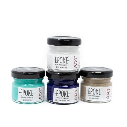 Beach Please Mini Pigment Kit resin pigments for ocean-inspired epoxy resin art and DIY crafts
