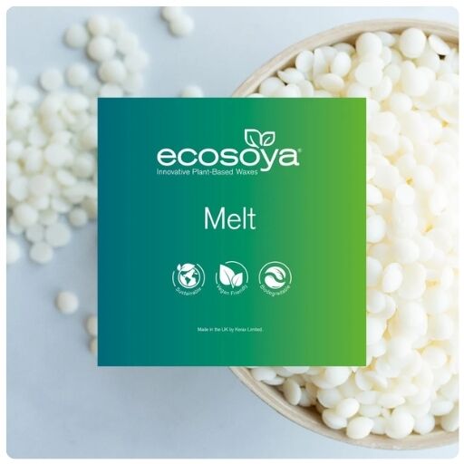EcoSoya Melt Plant-Based Candle Soy Wax for eco-friendly wax melt and tart making