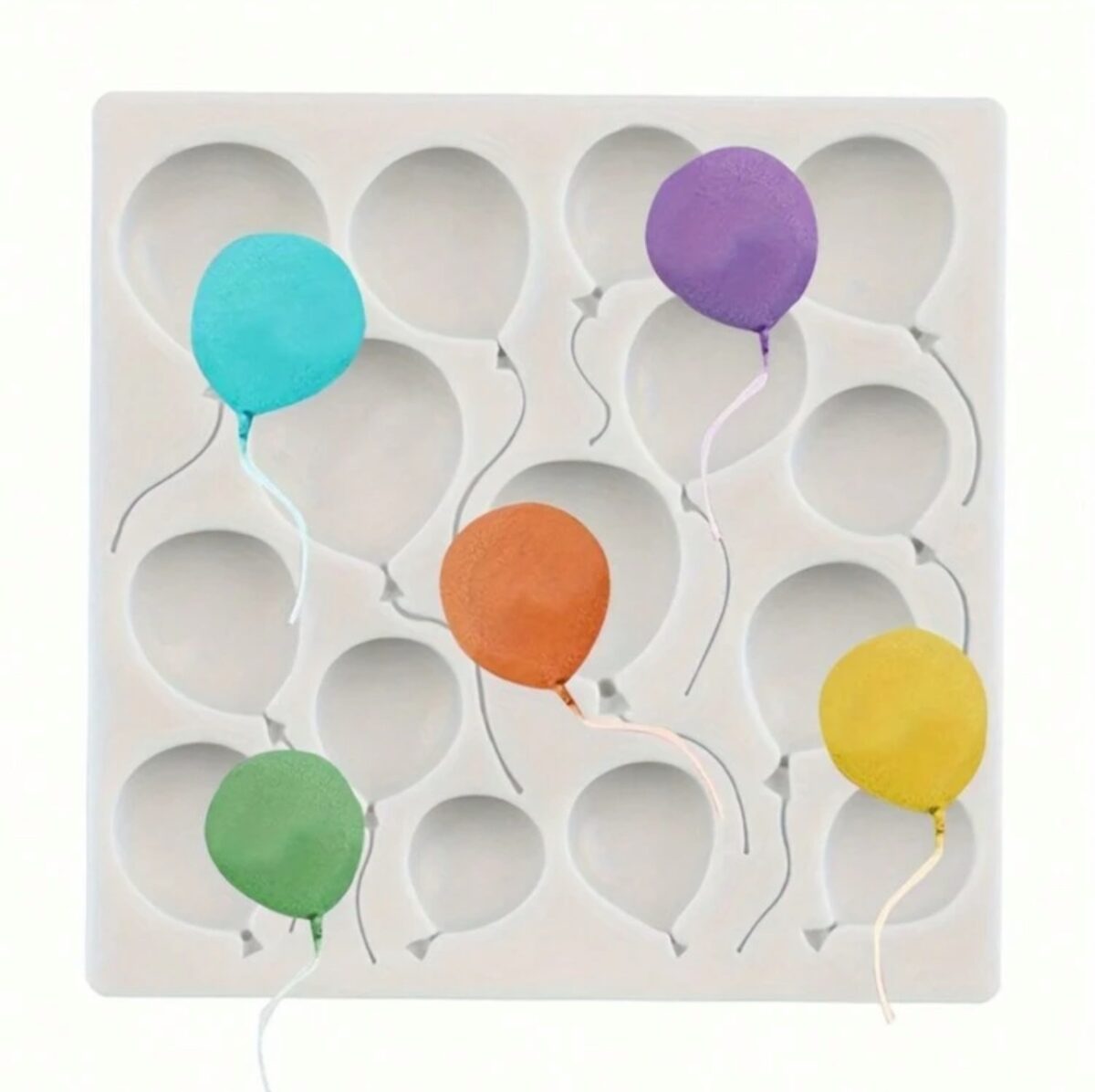 balloon silicone mold for candle soap resin fondant chocolate diy crafts