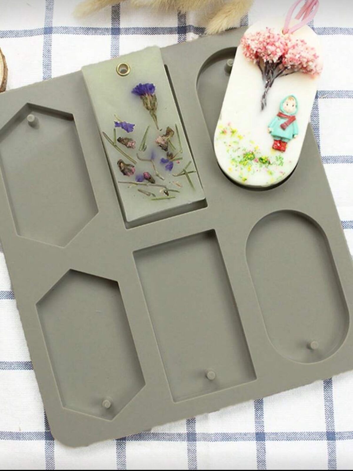 6 cavity silicone soap mold for handmade soap wax plaster and epoxy resin crafts 6 cavity silicone soap mold for handmade soap wax plaster and epoxy resin crafts